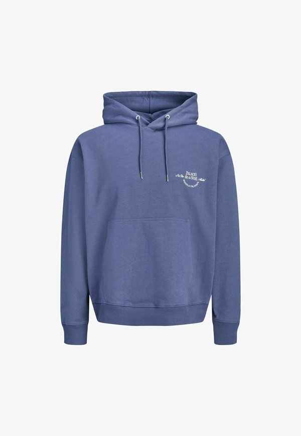 Jack & Jones HOODIE BACKPRINTET HOODIE - Hoodie - crown blue