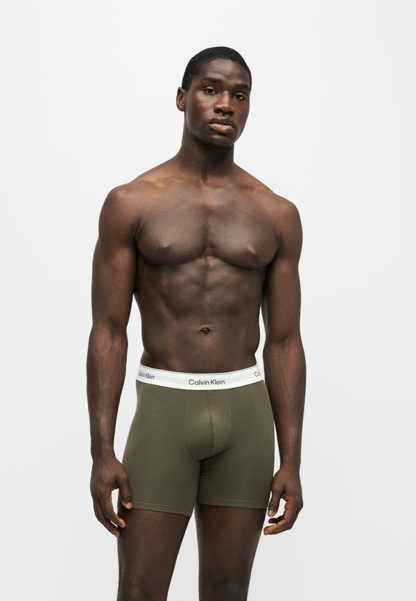 Calvin Klein Underwear ICON 7 PACK - Boxer briefs - black/dark sapphire/olive night/turbulence/convoy/plein air