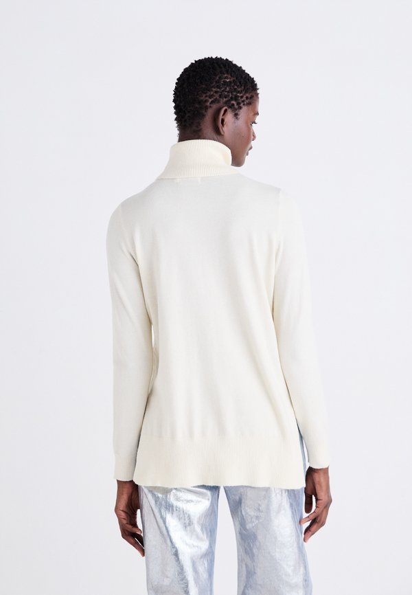 ONLY ONLIBI LONG SLIT ROLLNECK
