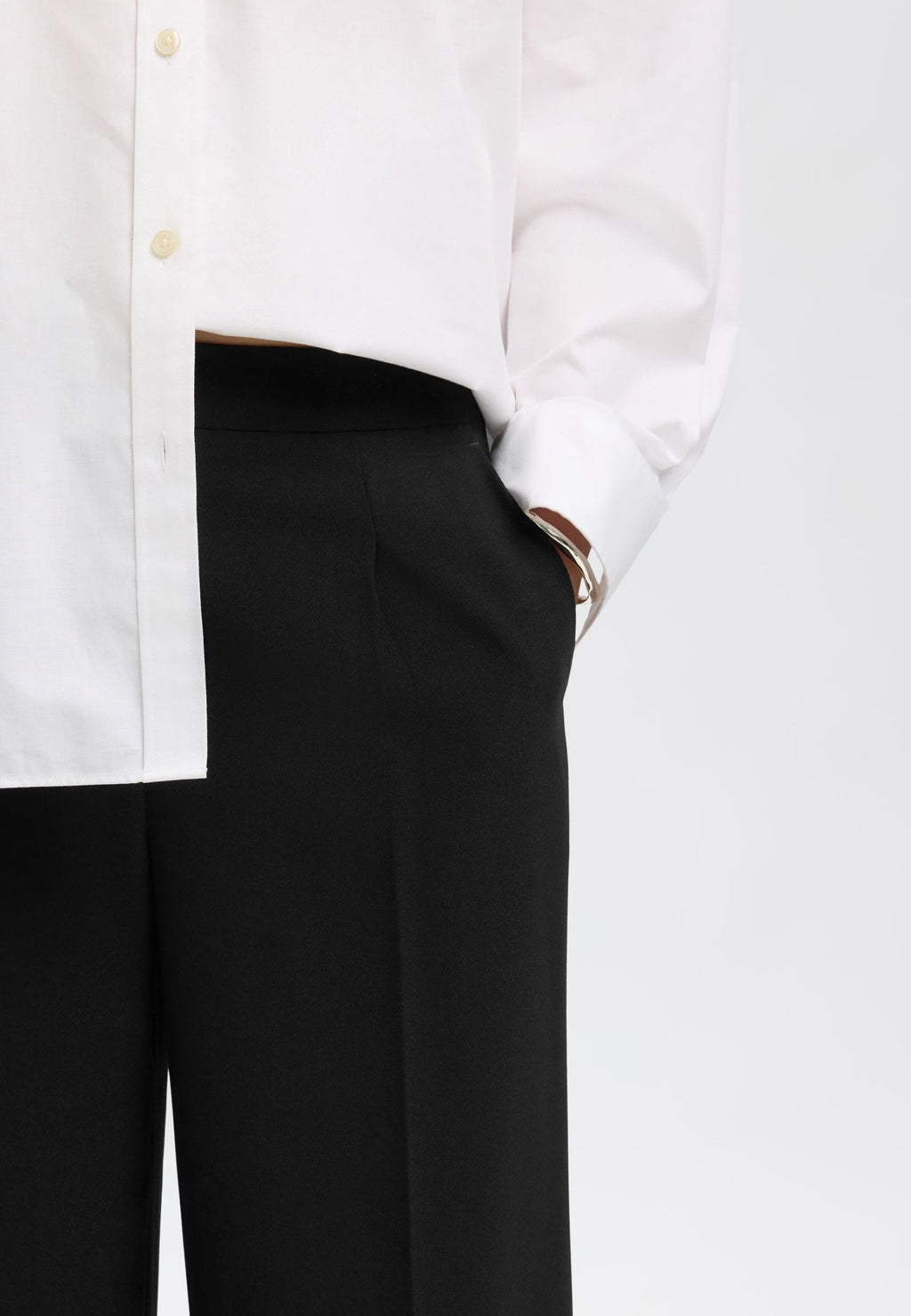 Selected Wide leg woven