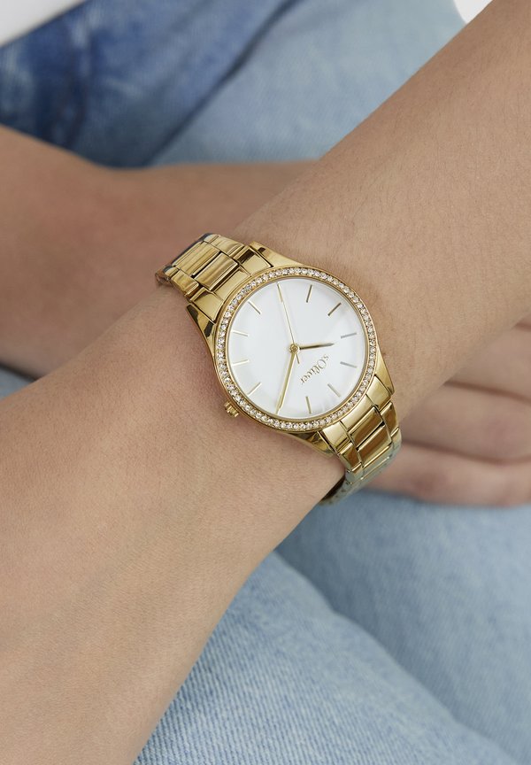 s.Oliver CLASSIC SPARKLE - Watch - gold