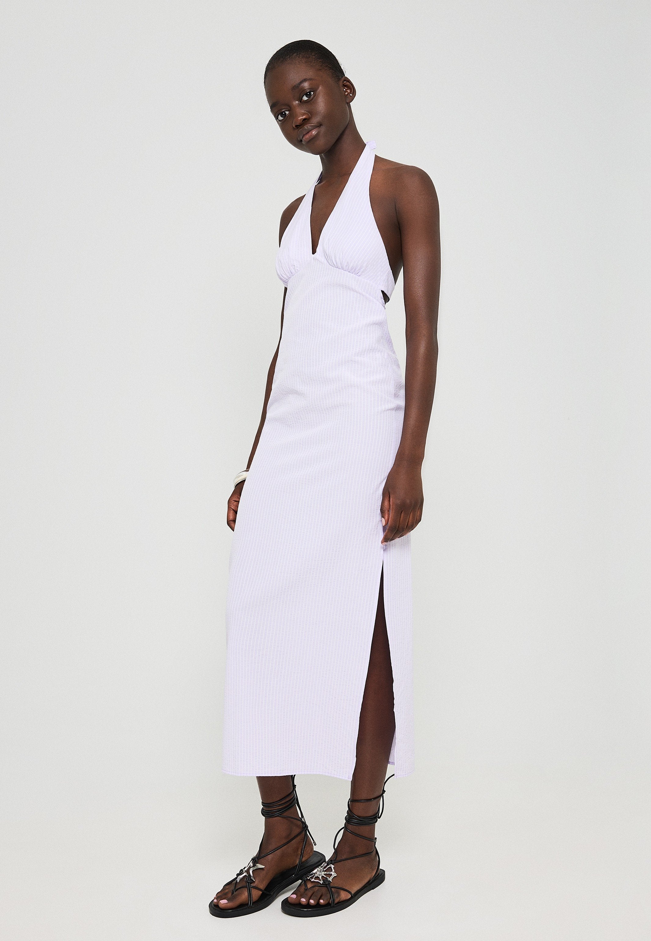 Bershka HALTER - MIDI