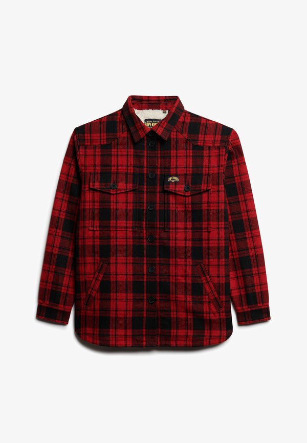 Superdry & Co CHECK OVER - Light jacket - red check