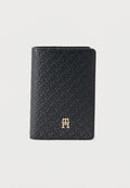 Tommy Hilfiger HILFIGER ICON DEBOSSED PASSPORT HOLDER - Passport holder - black