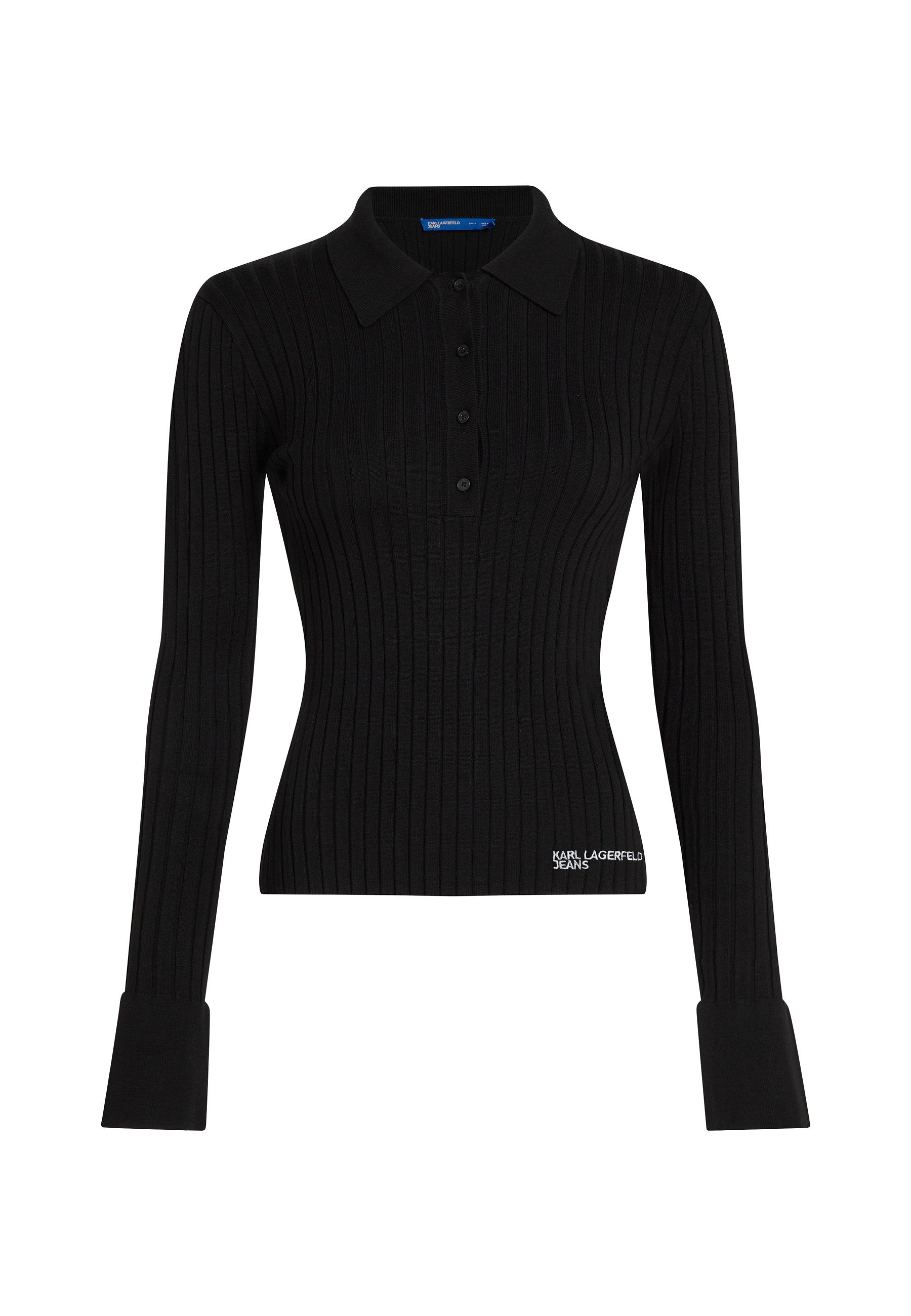 KNITTED POLO Media 1