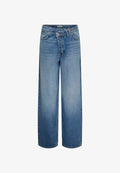 ONLY Wide-fit ONLAMBER Low waist gy Fit - Relaxed fit jeans - medium blue denim