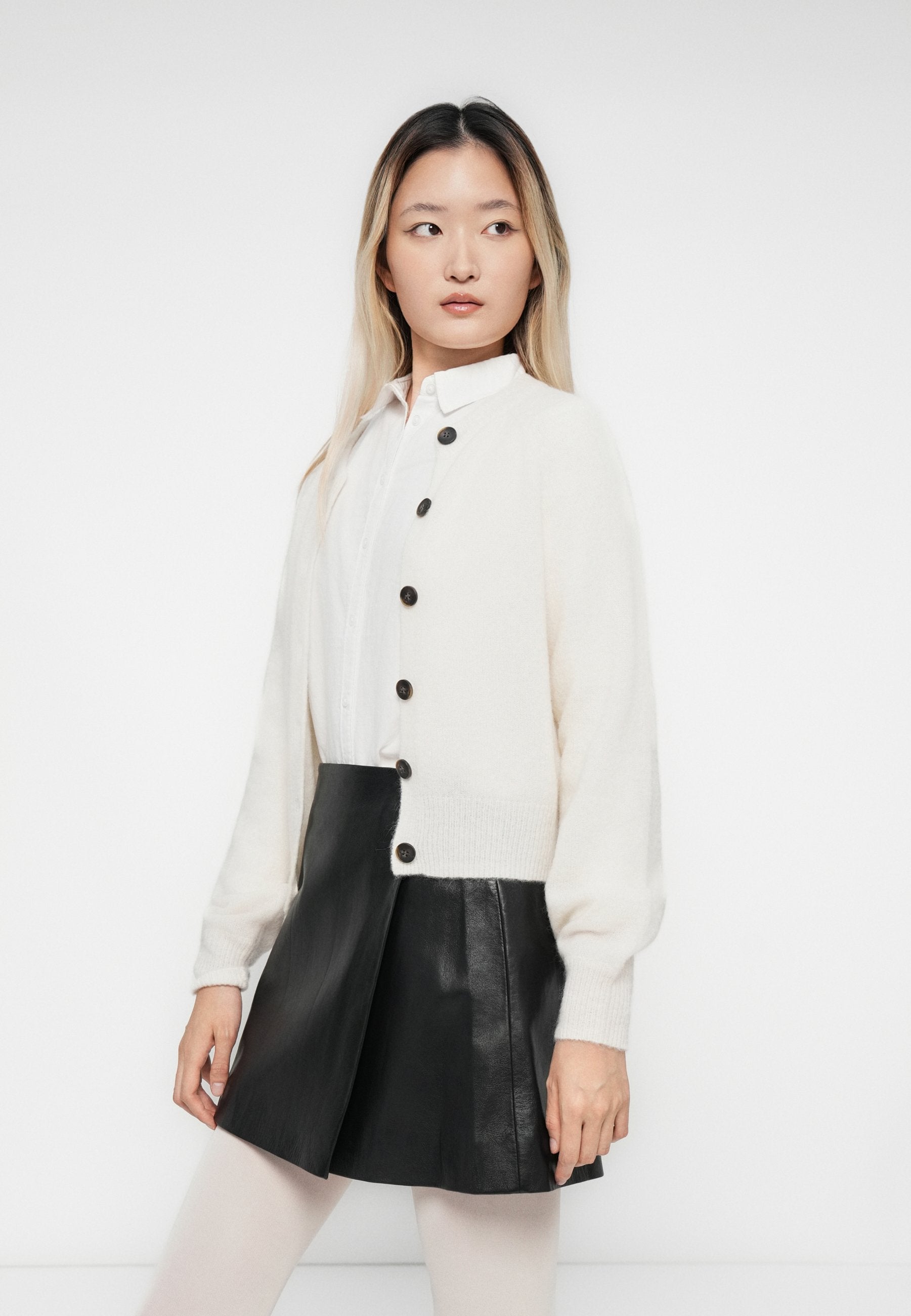 YAS Knitted YASJOHI WOOL BLEND