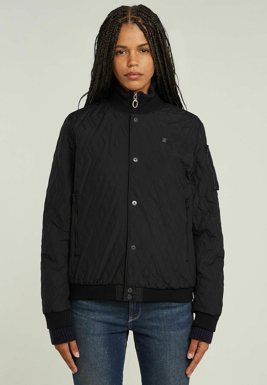 QUILTED LOOSE SLEEVE Media 2