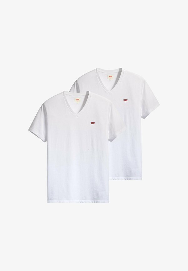 Levi's® 2ER PACK  - Basic T-shirt - weiß