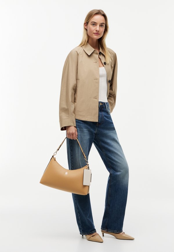 Tommy Hilfiger TH ICON SHOULDER BAG - Handbag - classic khaki