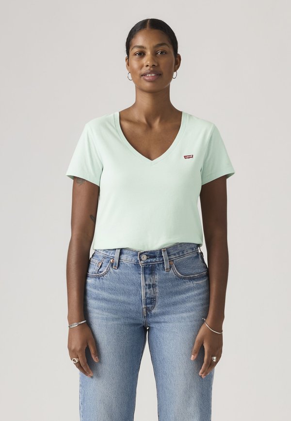 Levi's® PERFECT VNECK - Basic T-shirt - pale blue