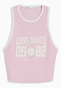 SLEEVELESS VARSITY OPEN BACK Media 1