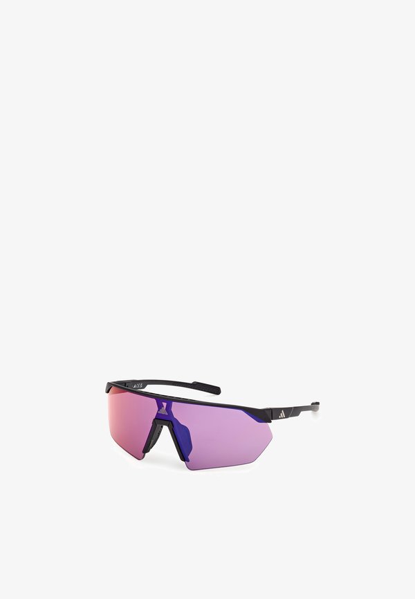 adidas Performance ADIDAS SPORT, SONNENBRILLE SP0076 FRAU, MASKENFORM UNISEX - Sports glasses - matte black