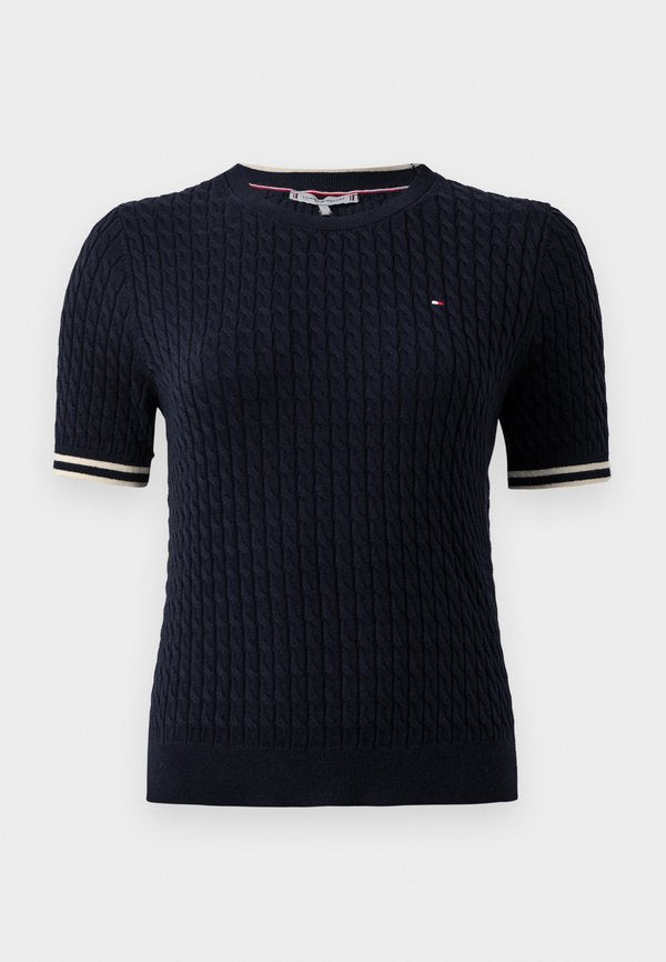 Tommy Hilfiger Basic T-shirt - dark night navy
