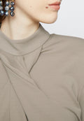 Han Kjøbenhavn SHARP TWISTED DRAPE DRESS