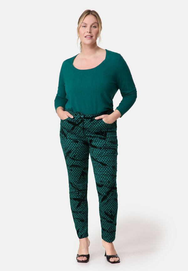 Samoon VERKÜRZT JACQUARD FLOCK BETTY
