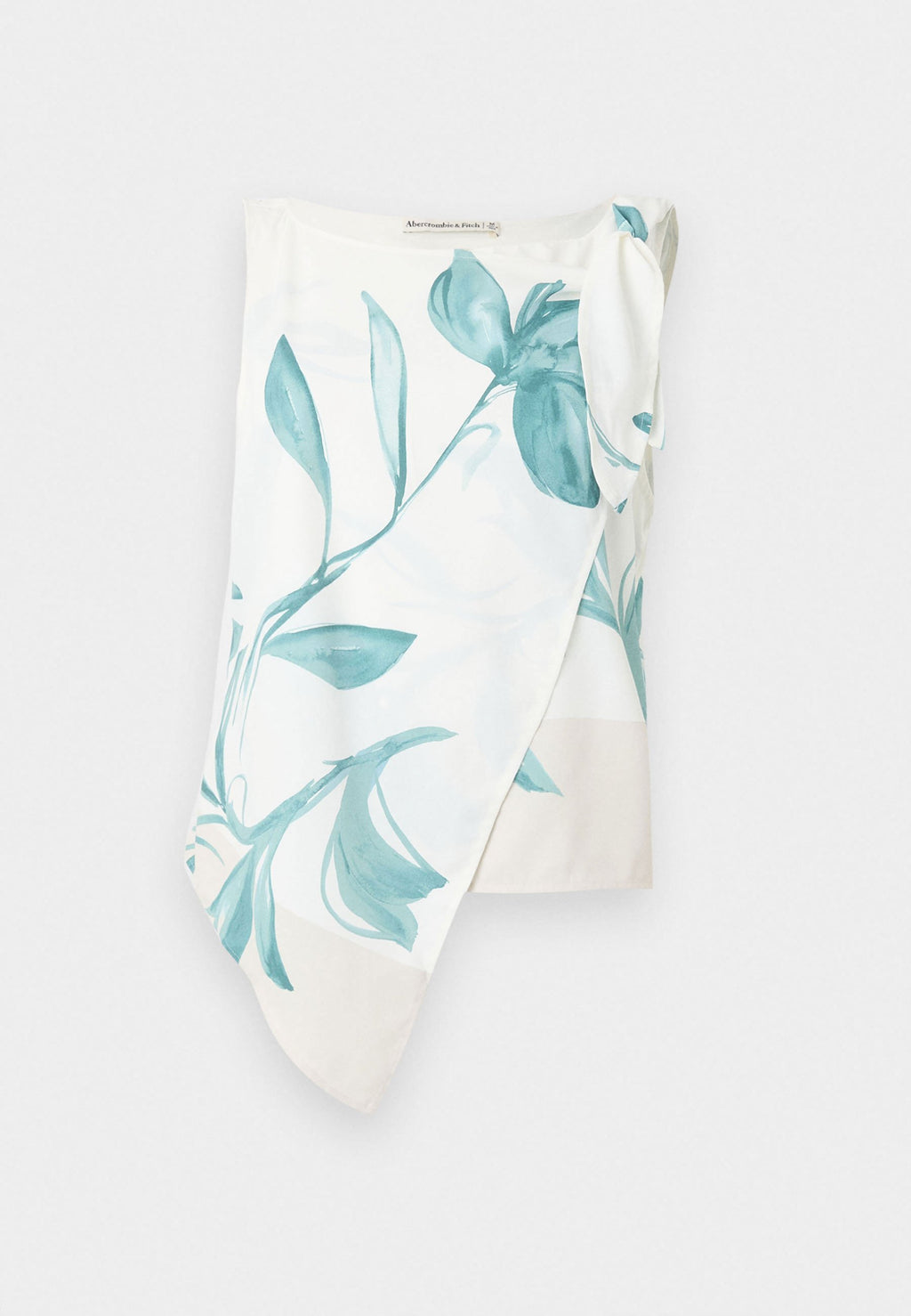 Abercrombie & Fitch Knotted Scarf Top