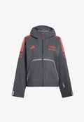 adidas Performance AUDI REVOLUT F1 TEAM MECHANICS  - Waterproof jacket - utility black   hi-res red