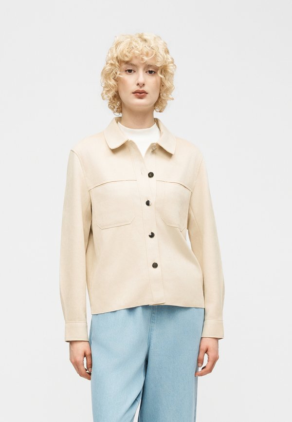 ONLY ONLMIRA SHIRT  - Button-down blouse - pumice stone