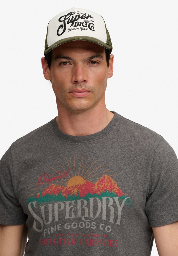 Superdry & Co Cap - khaki/ecru