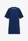 TOM TAILOR Nightie - blau dunkel uni