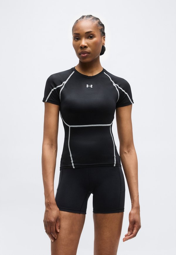 Under Armour HEATGEAR ELITE - Sports T-shirt - ultimate black