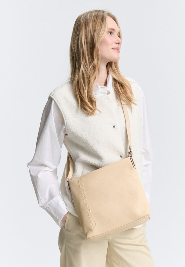 TOM TAILOR ROSA CROSS BAG S - Cross body bag - beige