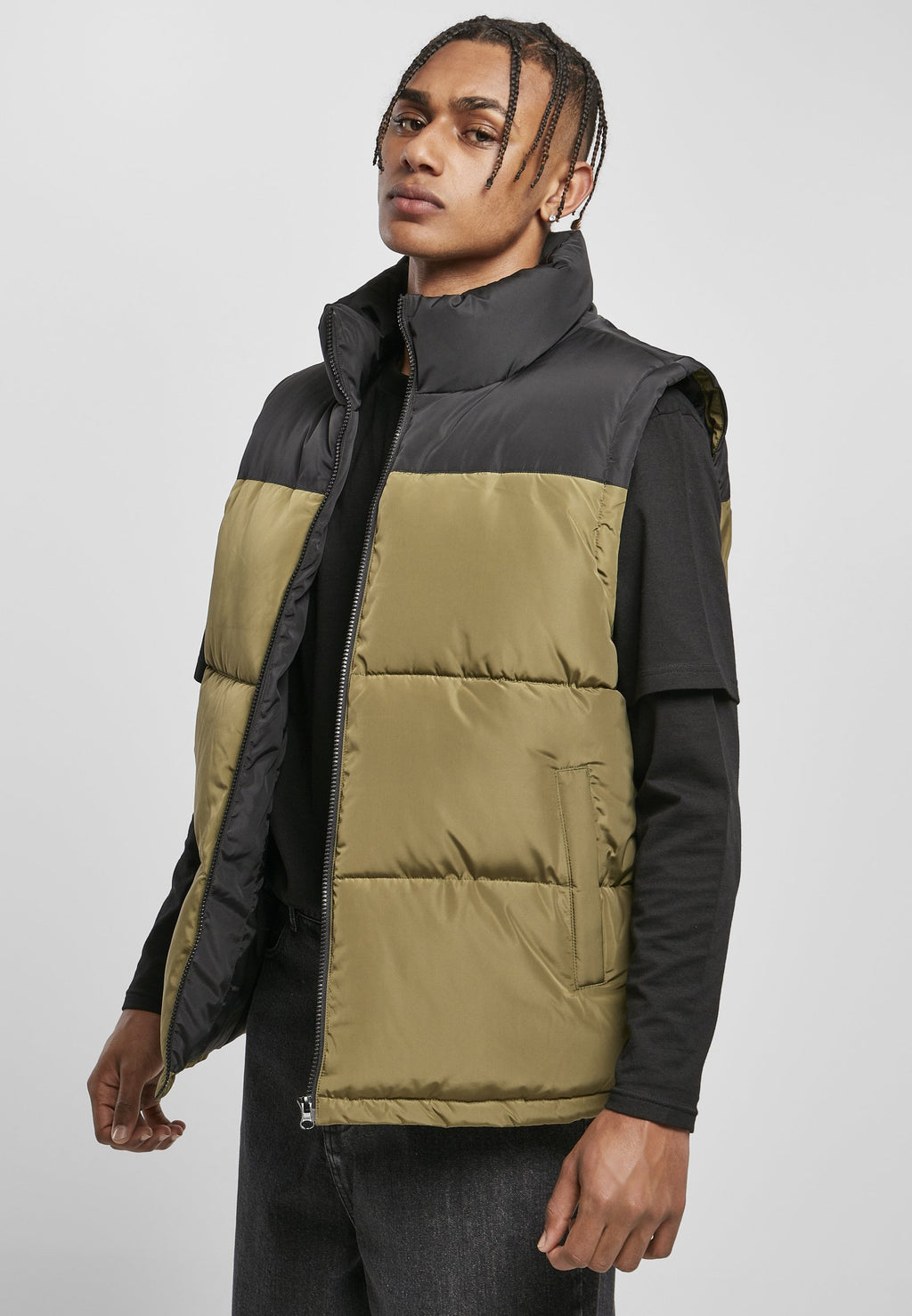 Urban Classics BLOCK PUFFER VEST