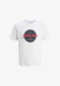 Jack & Jones Logo - Print T-shirt - white