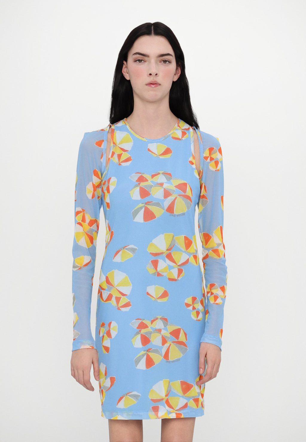 MOSCHINO JEANS BEACH UMBRELLAS PRINT