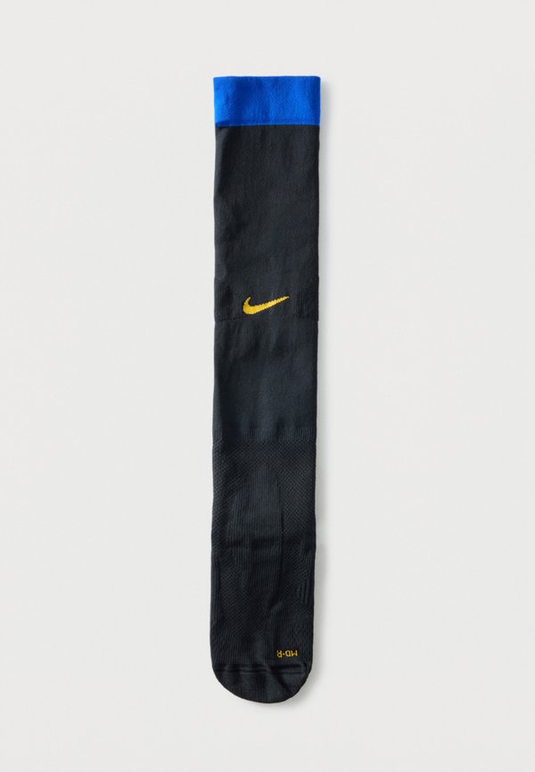 Nike Performance INTER UNISEX - Football socks - black/lyon blue/gold-coloured