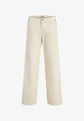 Jack & Jones gy fit - Trousers - antique white