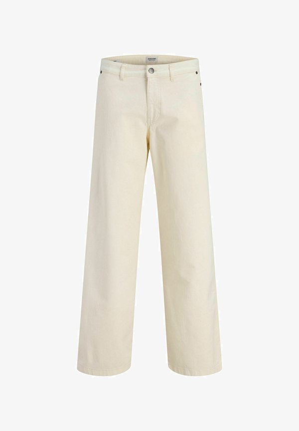 Jack & Jones gy fit - Trousers - antique white