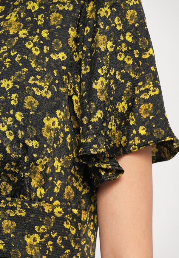 MICHAEL Michael Kors FLORAL MIDI DRESS