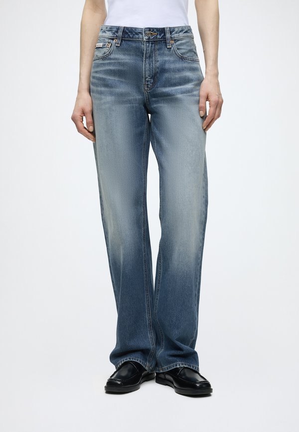 Calvin Klein Jeans 90S STRAIGHT BASSET  - Straight leg jeans - basset blue
