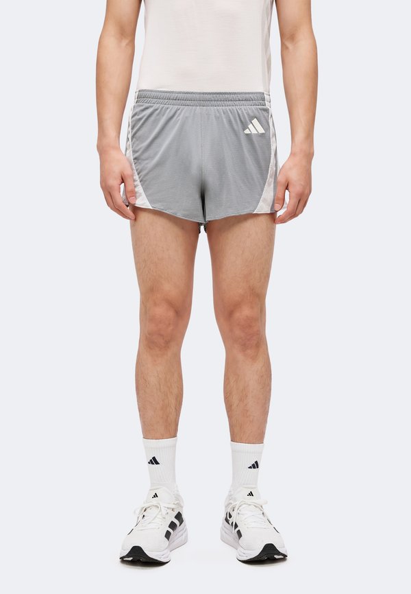 adidas Performance ADIZERO - Sports shorts - grey three/grey one
