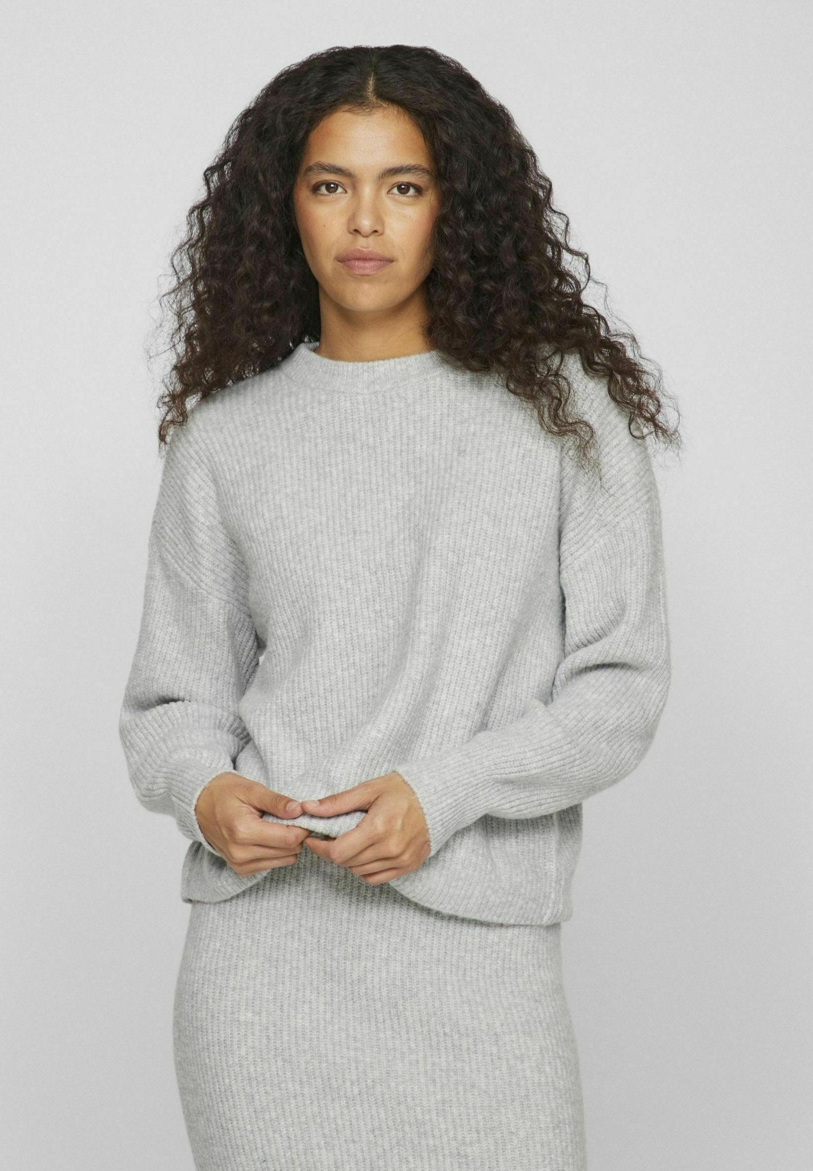 VILA Knitted round neck