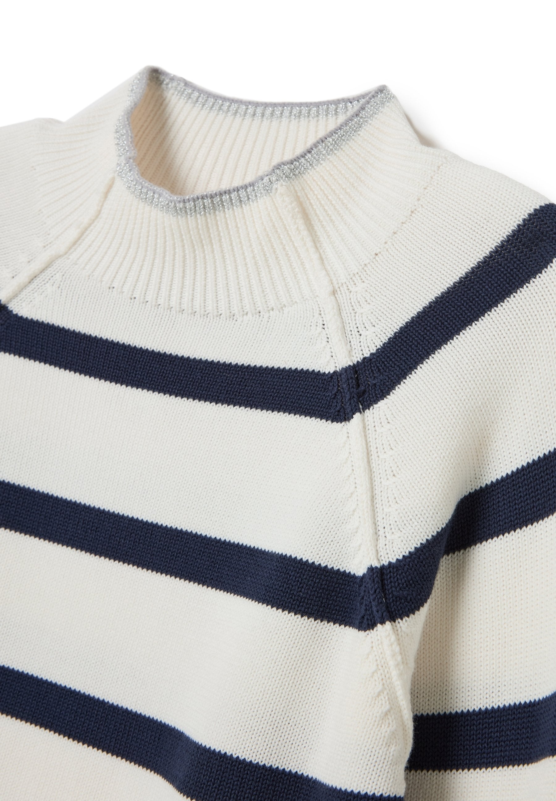 Stefanel STRIPED WITH MOCK NECK