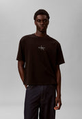 Calvin Klein Jeans MONOLOGO - Basic T-shirt - black