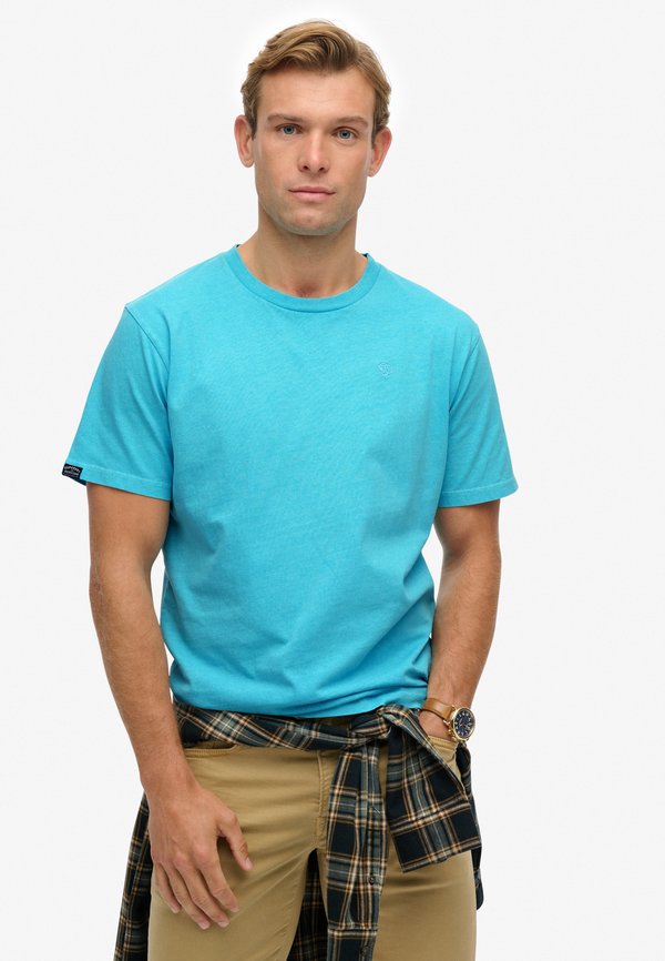 Superdry & Co Basic T-shirt - aquamarine blue