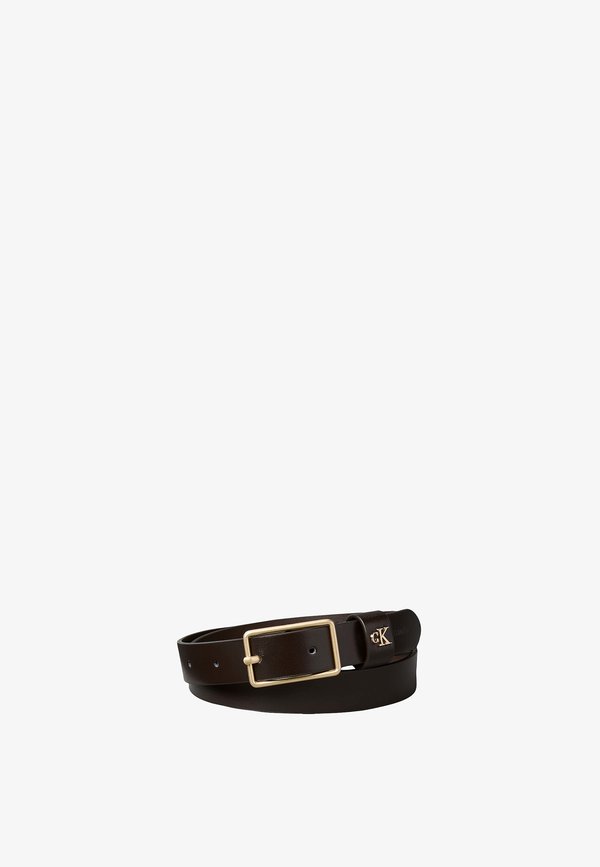 Calvin Klein SQUARE BUCKLE CK LOOP 25MM LV04F7050G - Belt - delicioso
