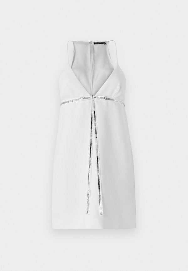David Koma GROSGRAIN DETAIL MINI CAMI DRESS