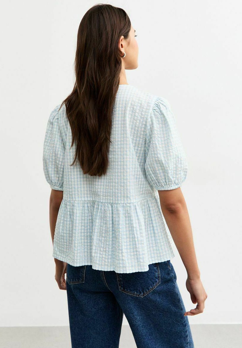New Look BRODERIE ANGLAISE HEM GINGHAM