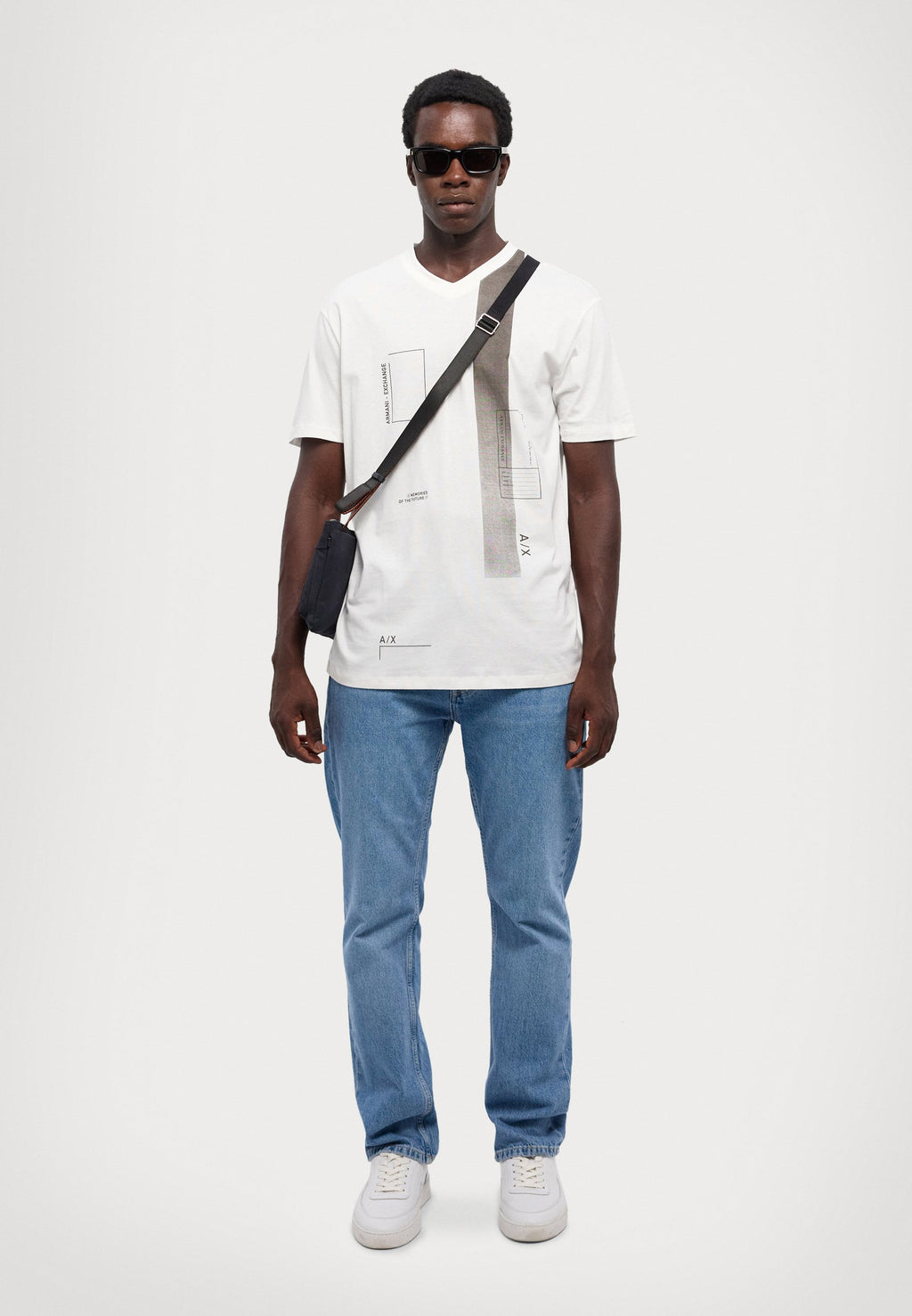 Armani Exchange T-Shirt print Media 2