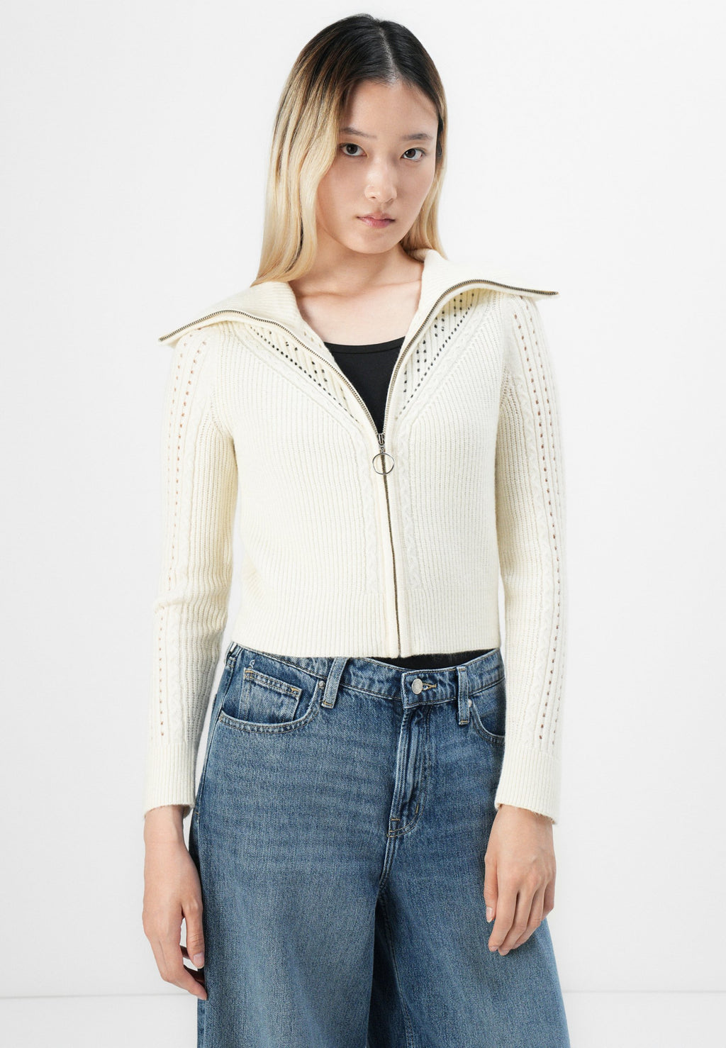 ONLY ONLLISELOTTE ZIP CARDIGAN