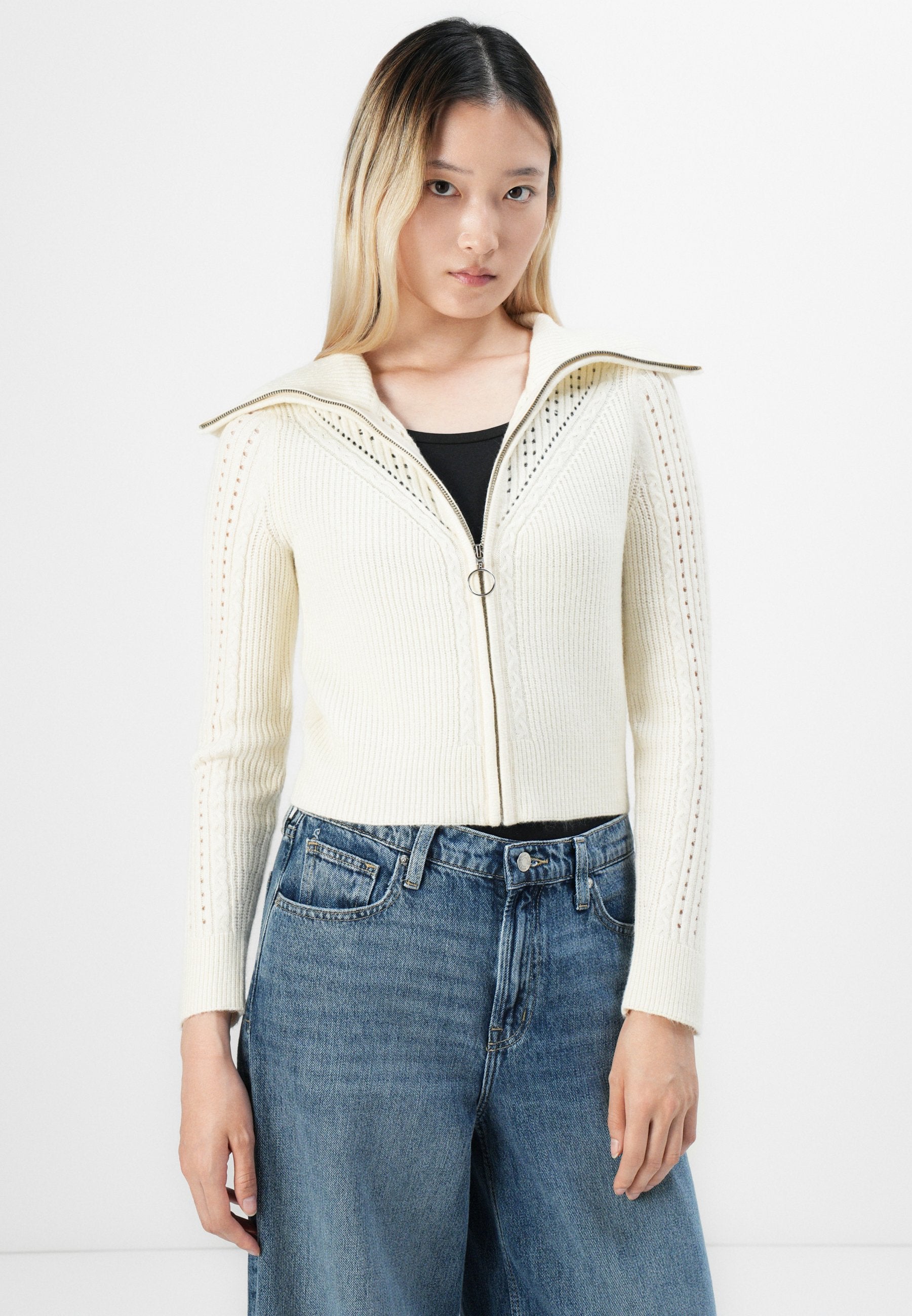 ONLY ONLLISELOTTE ZIP CARDIGAN