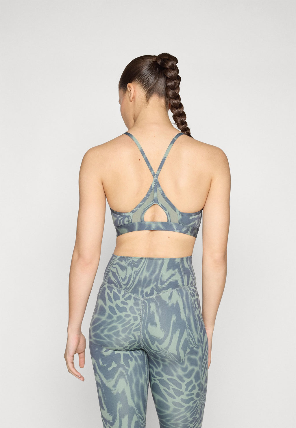 adidas Performance AEROREACT  LIGHT SUPPORT 3STRIPES BRA