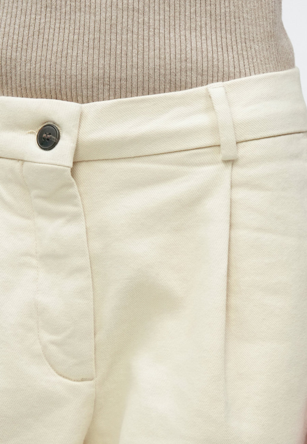 Selected Barrel fit mid waist