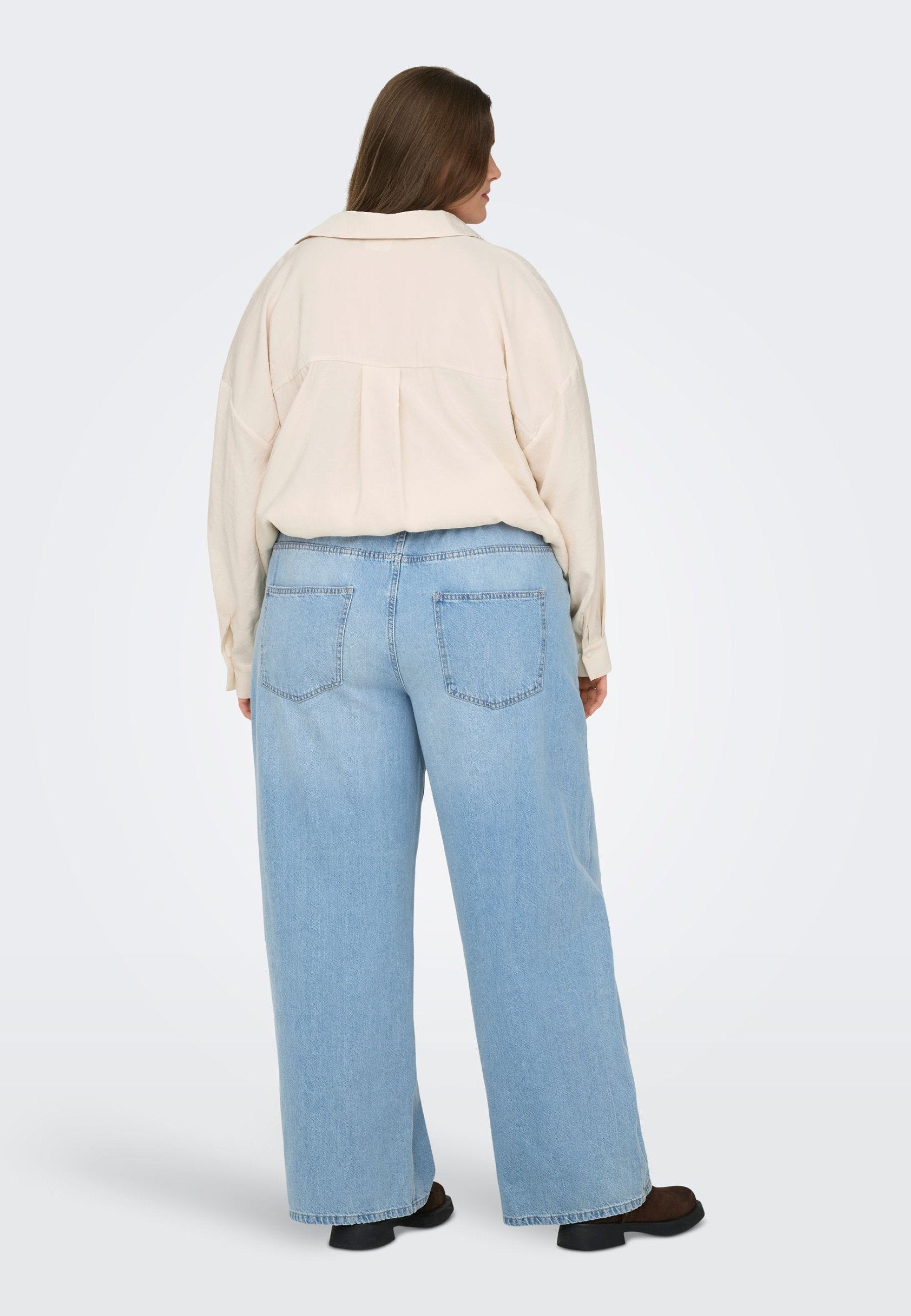 Wide-fit CARJAY High waist Wide Leg Fit Media 4