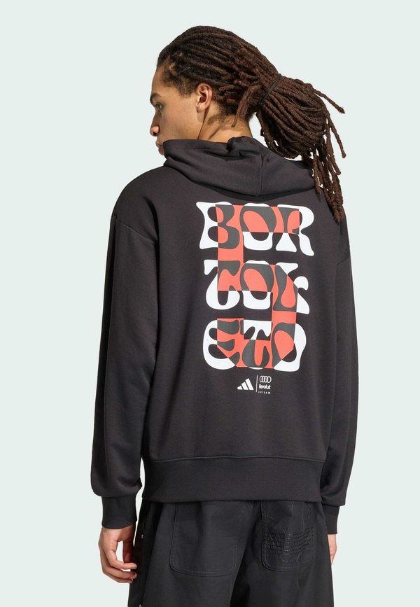 adidas Performance AUDI REVOLUT F1 TEAM GABRIEL BORTOLETO GRAPHIC - Hoodie - black   hi-res red